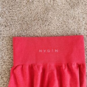 NVGTN Vibrant Red Leggings